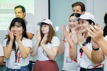 b1g1 community charity team activity