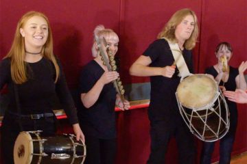 Global Grooves team building activity