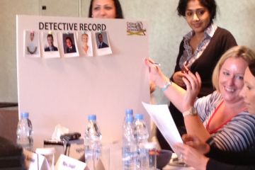 CSI team building problem solving game