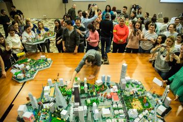 city build creative team building