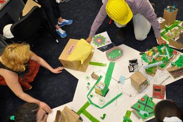 city build creative team building