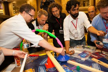 chain reaction team building activity