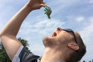 	People playing human skills activity