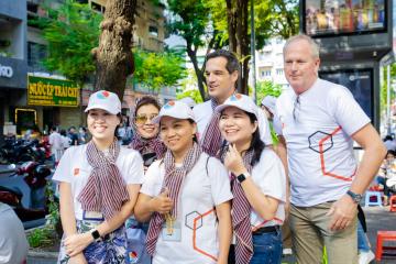 b1g1 community charity team activity