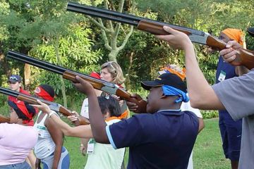 lazerklay team building activity