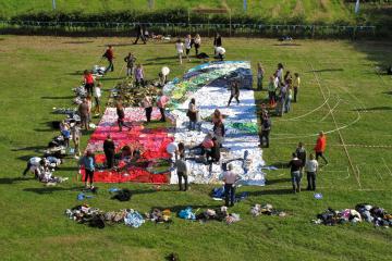 	creative charity team building event