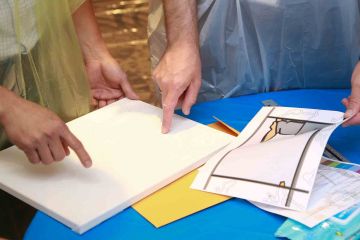 the big picture creative team building  activity