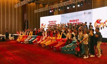 	team collaborate to build a dragon team building dragon squad activity