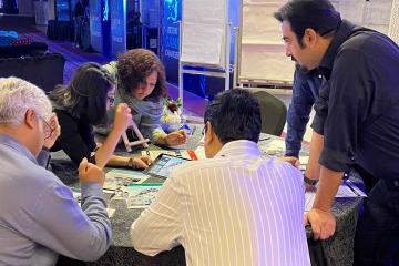 Everest themed business game