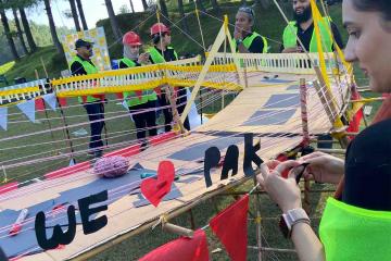 bridging the divide innovative team building