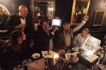 Team building dinner game