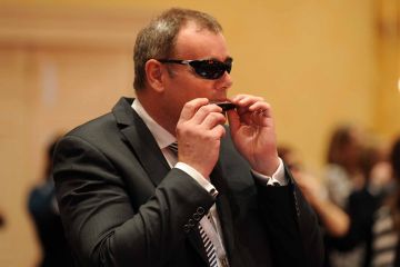 harmonica team building activity