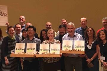 coffe themed negotiation game team building USA