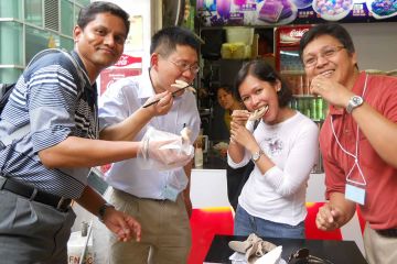 travel show creative team building activity