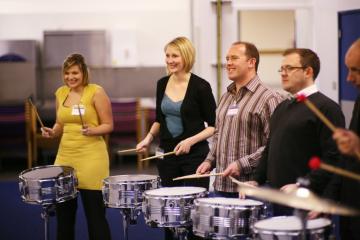 music team building activity Belgium