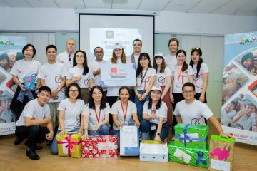 b1g1 community charity team activity