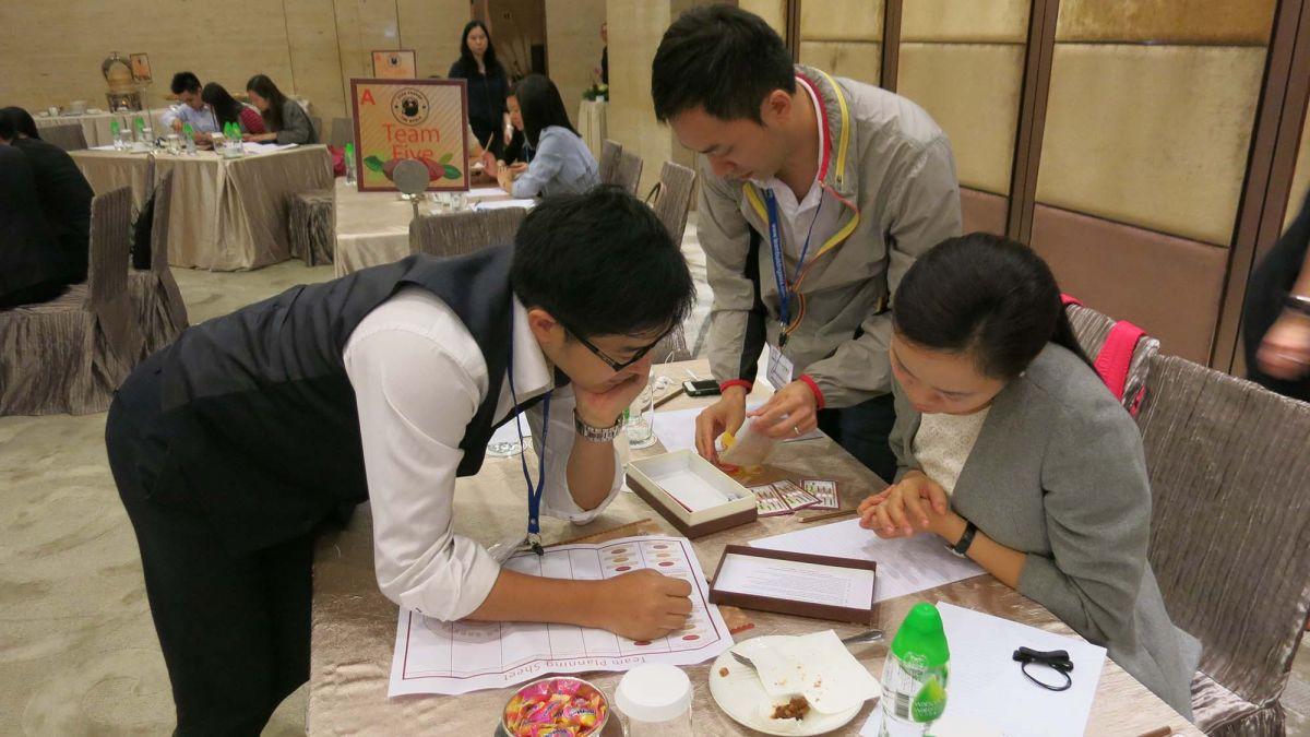 	bean around the world team building activity bean