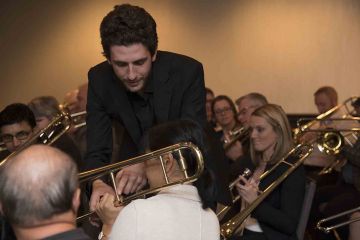 orchestrate music team building activity