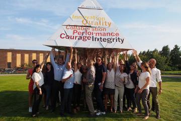 fun creative team building activity