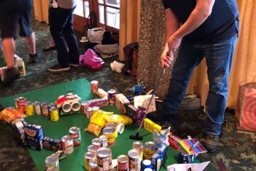 hole in one charity team building activity