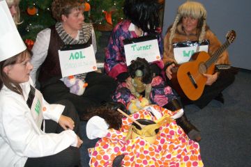 commercial break creative team building