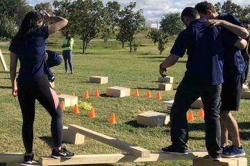 active team building business game