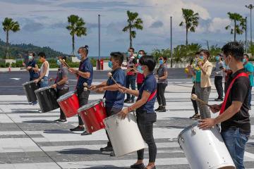 physical distanced beatswork