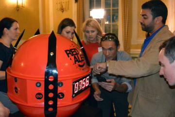 creative team building challenge