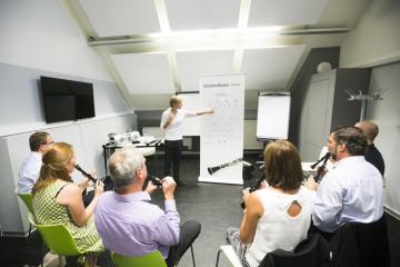 music team building activity Belgium