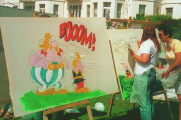 cartoon capers creative team building