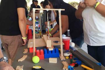 chain reaction team building activity catalyst chile