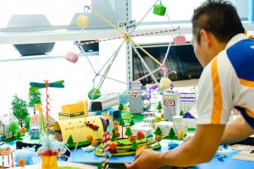 city build creative team building activity catalyst china