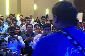 musical conference energiser team building India