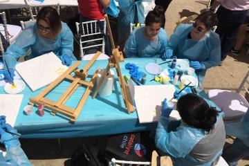 artistic team building activity catalyst chile