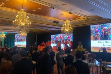 Evening team building horse racing for teams