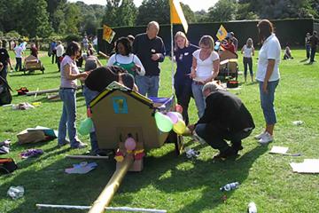 flat out chariot creative team building program France