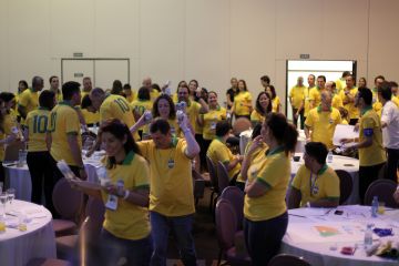 football team building event