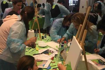 artistic team building activity catalyst chile