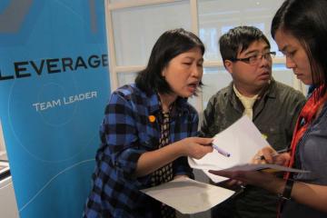 team members collaborate in team effectiveness un