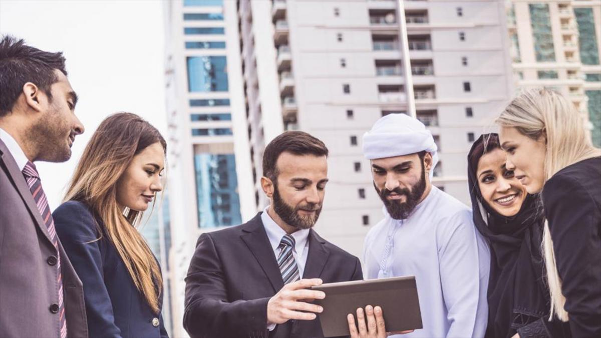 dubai business people