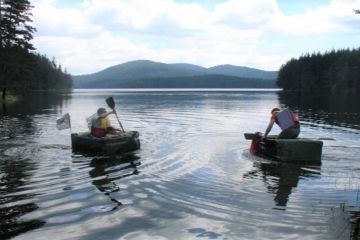Flat Out Afloat team building