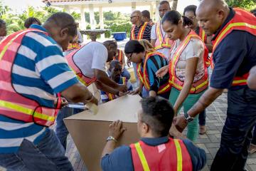 innovative and creative activity team building Curacao