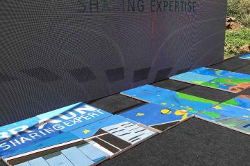 artistic team building activity catalyst chile