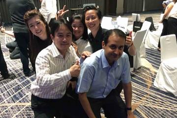 Go team Indoors challenging team building