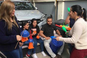 music team building activity catalyst chile