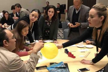 fun creative team building activity