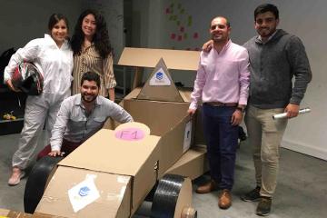 flat out formula one team building creativo catalyst chile