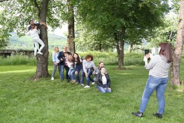 Go Team having fun in Bulgaria