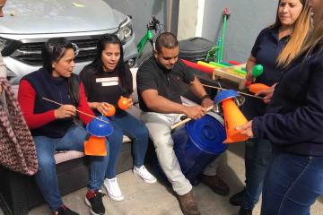 music team building activity catalyst chile