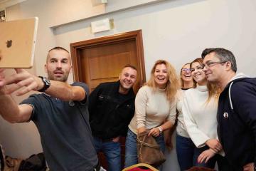 teams having fun playing impact